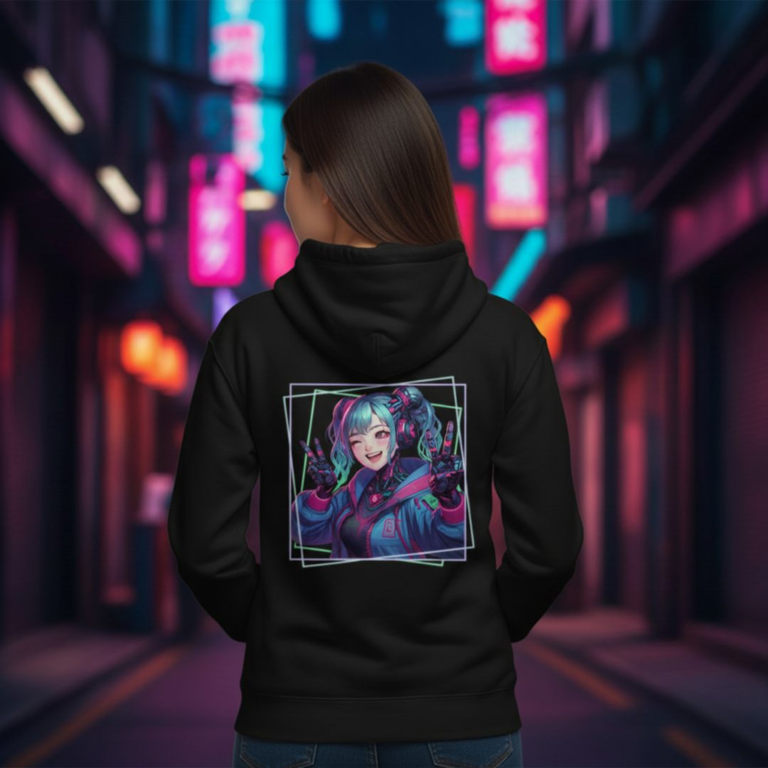 Cyber Girl - Zipper