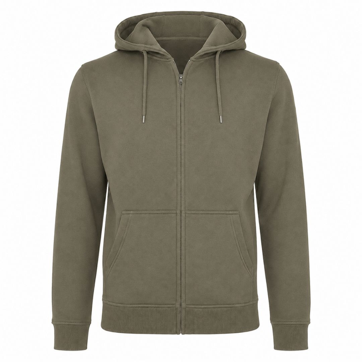 Silence kills the Vibe - Zip Hoody - Olive