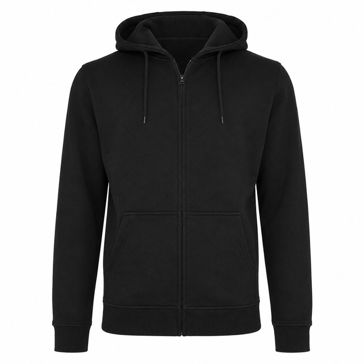 Powered by good tunes - Zip Hoody - schwarz