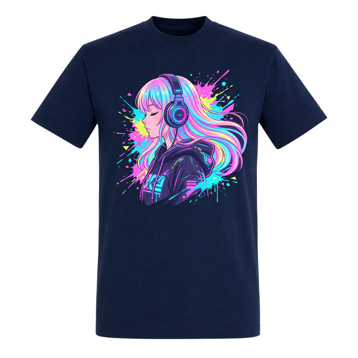 Lost in Music - T-Shirt - french navy