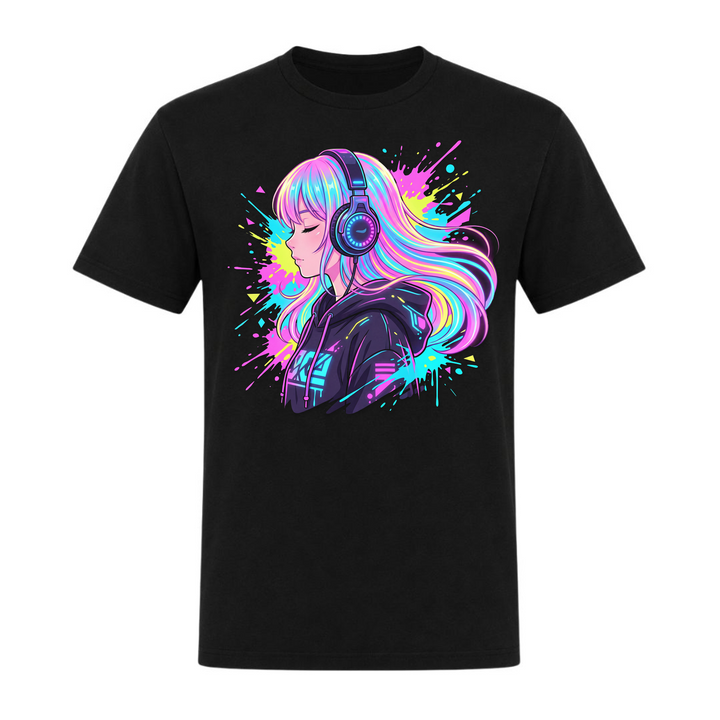Lost in Music - T-Shirt - schwarz