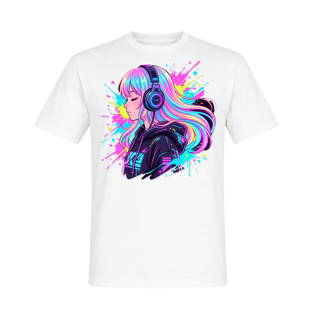 Lost in Music - T-Shirt - weiß