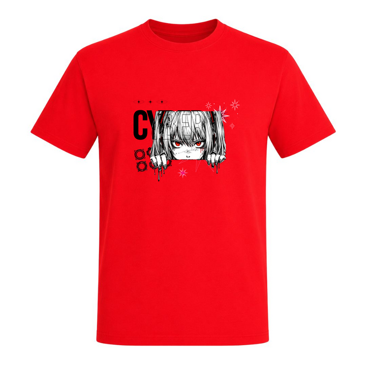 Cyber T-Shirt - rot