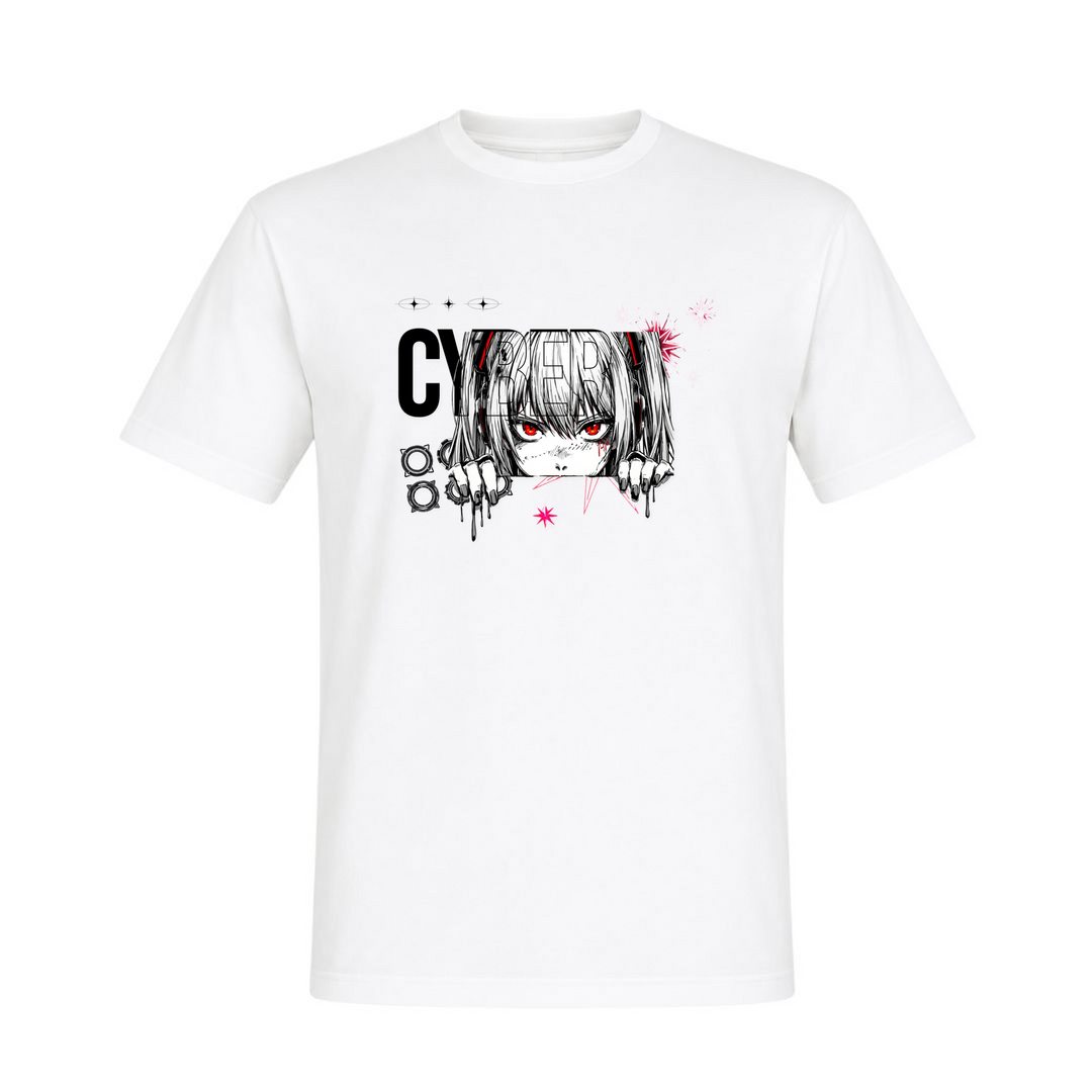 Cyber T-Shirt - weiß