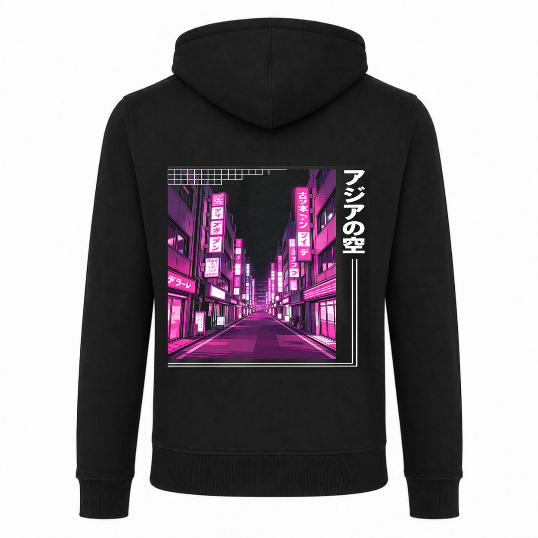 Akai yoru - Zip Hoody - schwarz