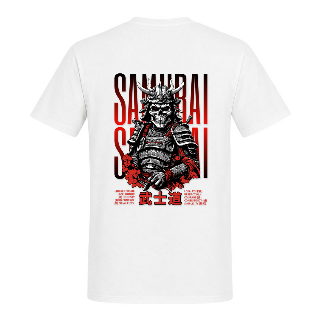 Untoter Samurai - T-Shirt - weiß