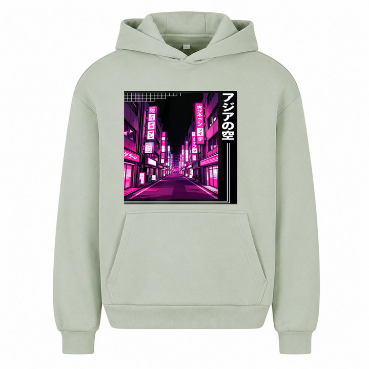 Akai yoru - Oversized Hoodie - light asphalt