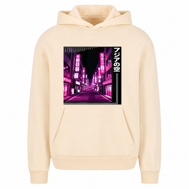 Akai yoru - Oversized Hoodie - White Sand