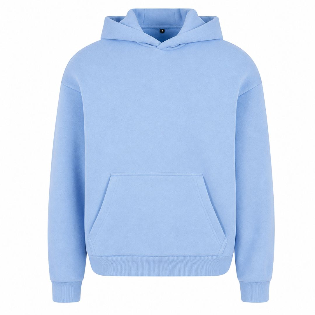 Silence kills the Vibe - Oversized Hoodie - powder blue