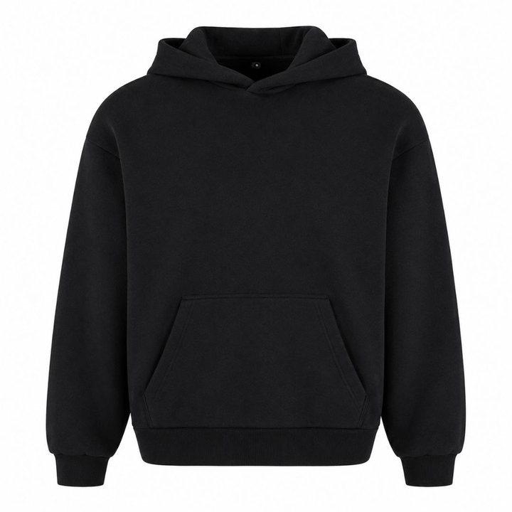 Silence kills the Vibe - Oversized Hoodie - Schwarz