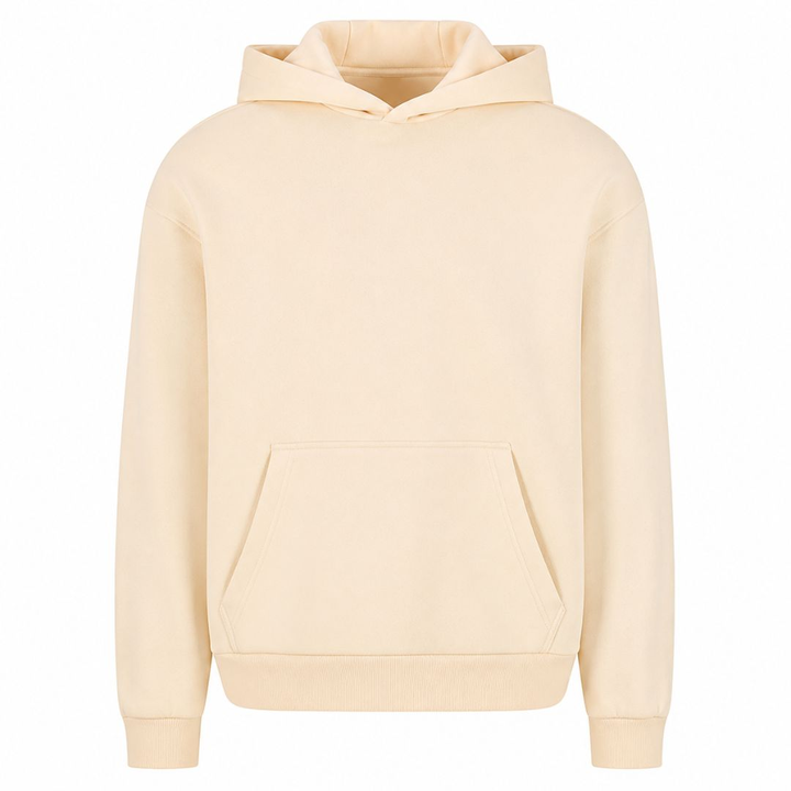 Silence kills the Vibe - Oversized Hoodie - White Sand