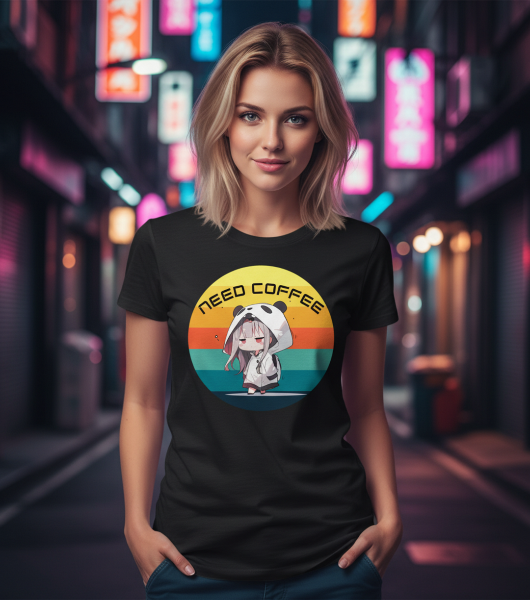 Need Coffee - T-Shirt